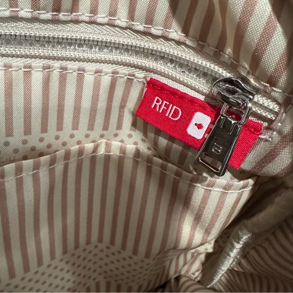 Beside u Black Nylon Backpack RFID Pocket main image 7